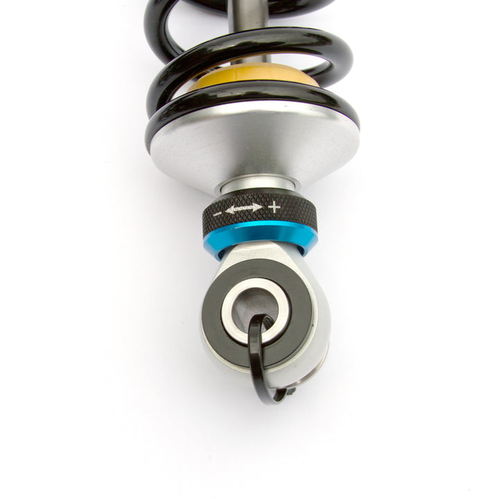Close up shot of Harley-Davidson FX Dyna and XL Sportster Piggyback Reservoir Shocks