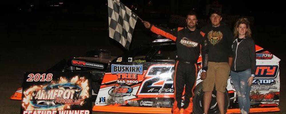 ALLEN WEISSER TAKES THE CHECKERED