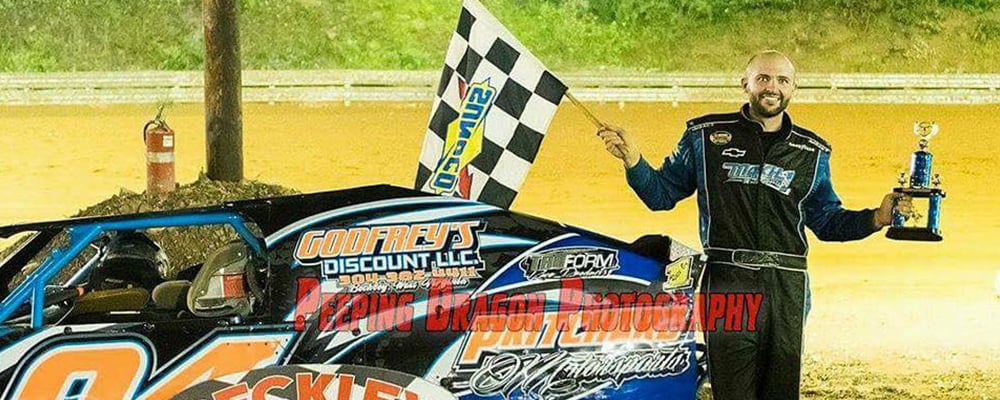 BILL PRITCHARD JR CELEBRATES THE WIN