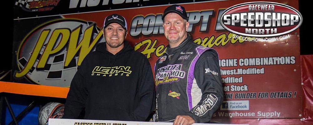 SHANE SABRASKI CAPTURES THE WIN