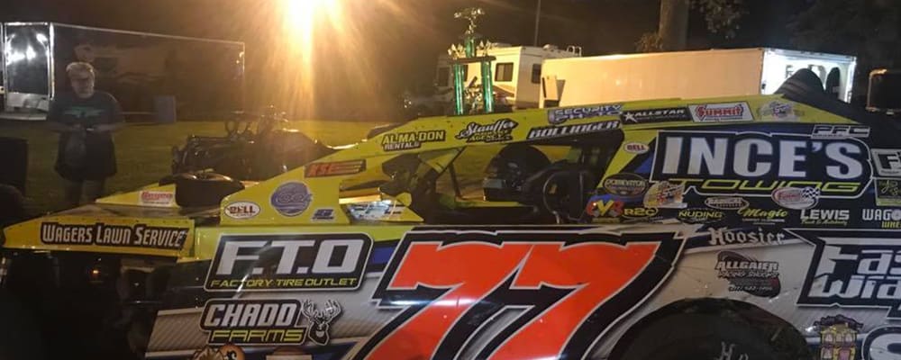 RAY BOLLINGER WINS FEATURE