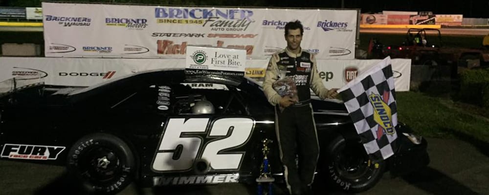 CHRIS WIMMER WINS TWO IN A ROW