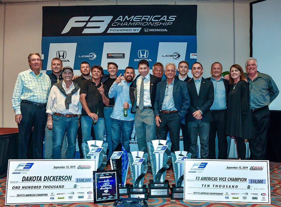 DAKOTA DICKERSON 2019 F3 AMERICAS CHAMPION