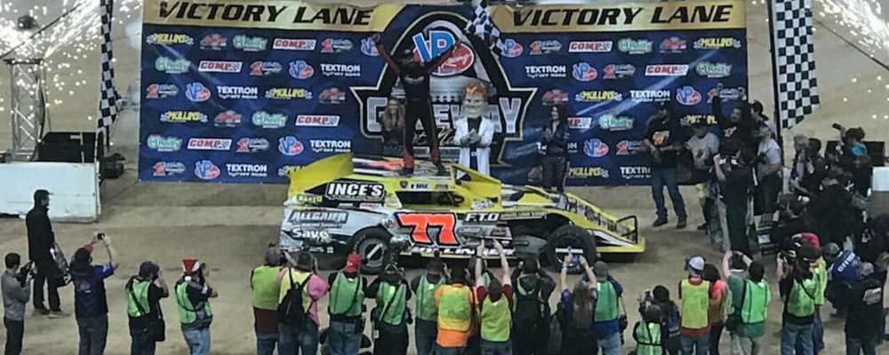 RAY BOLLINGER WINS THE GATEWAY DIRT NATIONALS