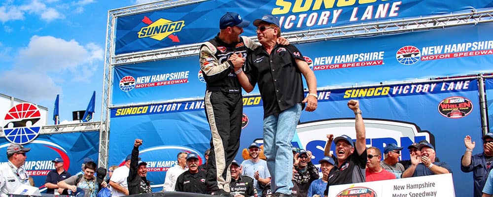 BOBBY SANTOS III TAKES THE CHECKERED
