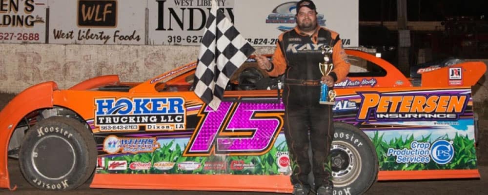JUSTIN KAY DOUBLES UP AT WEST LIBERTY AND DUBUQUE