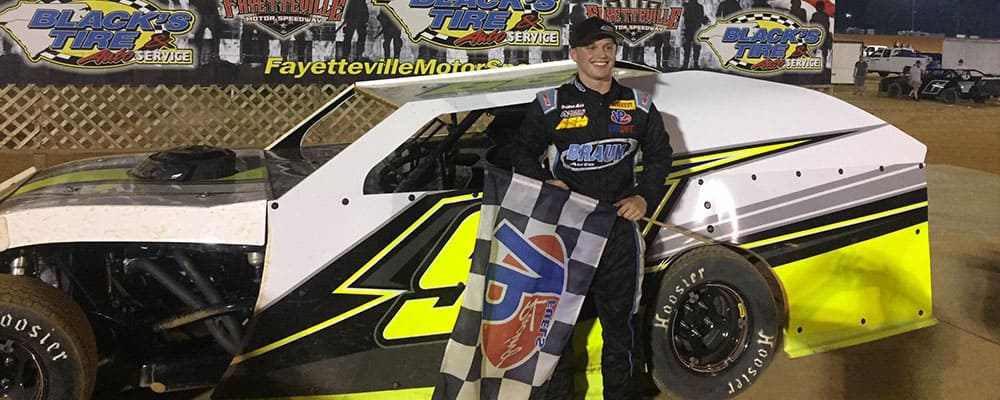 JUSTIN HALEY WINS AT FAYETTERVILLE