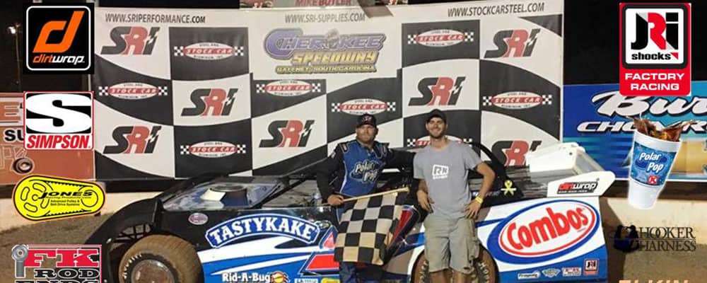 RYAN ATKINS CLAIMS THE WIN AT CHEROKEE SPEEDWAY