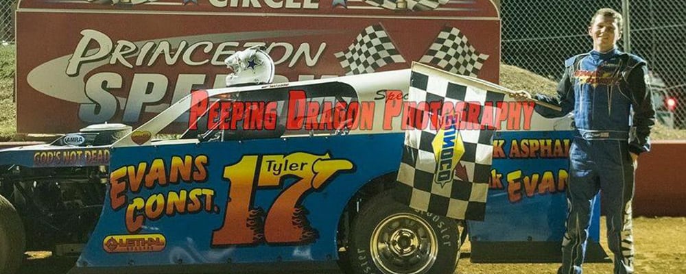 TYLER EVANS WINS AT PRINCETON