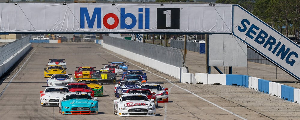 JRI SHOCKS EQUIPPED TA CARS FINISH 1,2 AT SEBRING