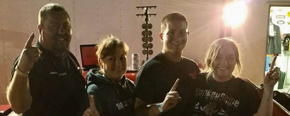 LARRY BAKER WINS THE BIG TIRE CLASS IN THE NO PREP MAYHEM