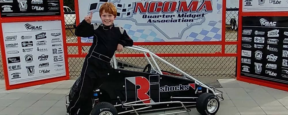 HOLDEN BRUNO WINS HIS BLUE ROOKIE RACE AT NCQMA