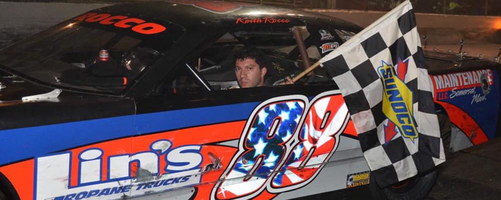 KEITH ROCCO WINS FEATURE – JRi Shocks