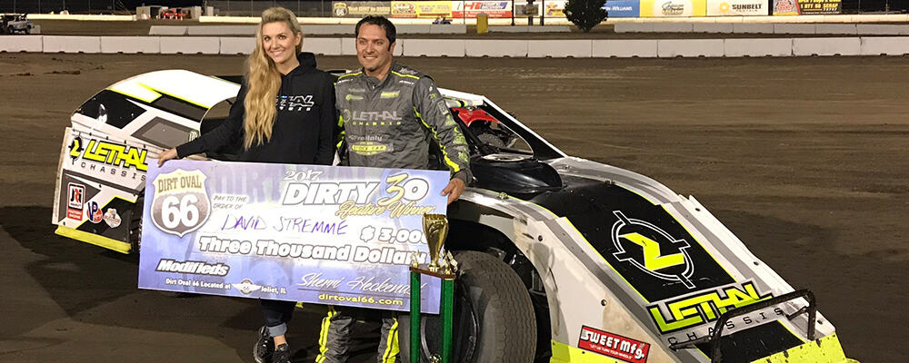 DAVID STREMME TAKES THE PURSE