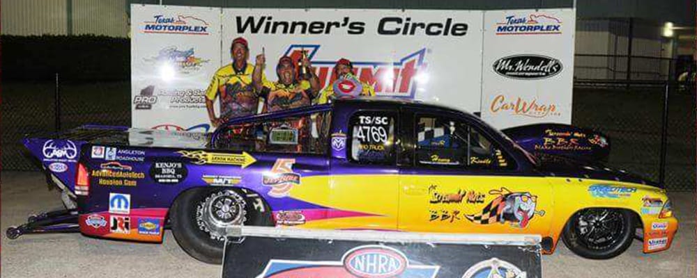HENRY KINDLE CELEBRATES IN WINNERS CIRCLE – JRi Shocks