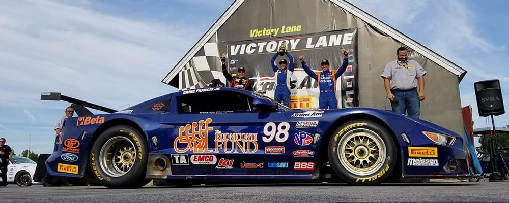 ERNIE FRANCIS JR. CAPTURES THE WIN