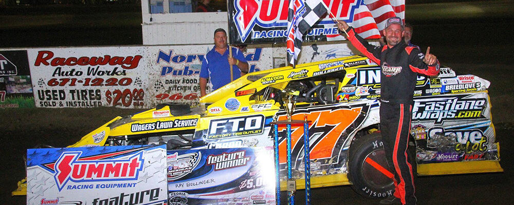 RAY BOLLINGER TAKES THE PURSE