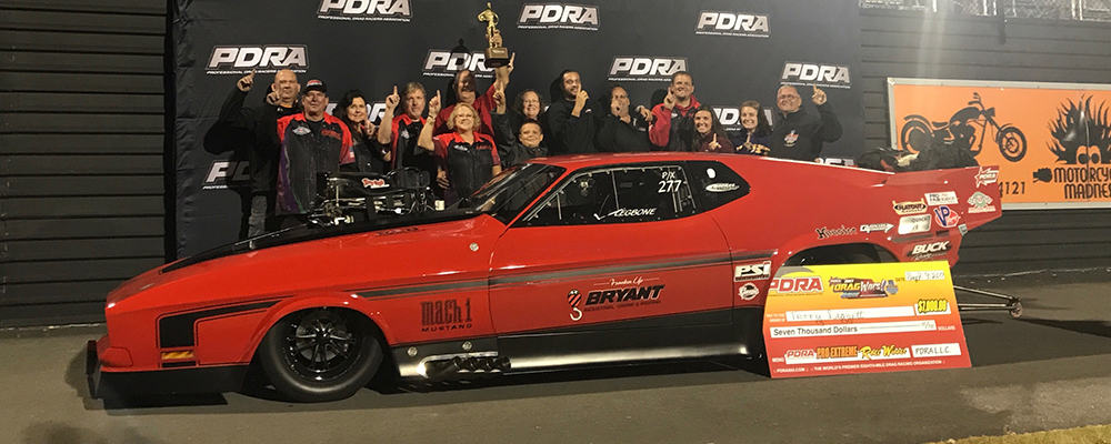 TERRY LEGGETT WINS DRAG WARS